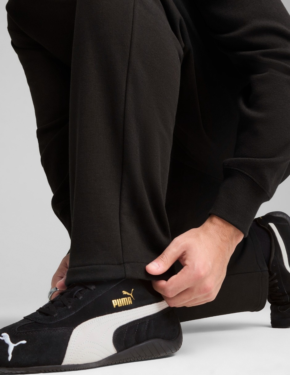 Pants regular puma wardrobe ess relaxed sweatpants tr op con elástico para hombre