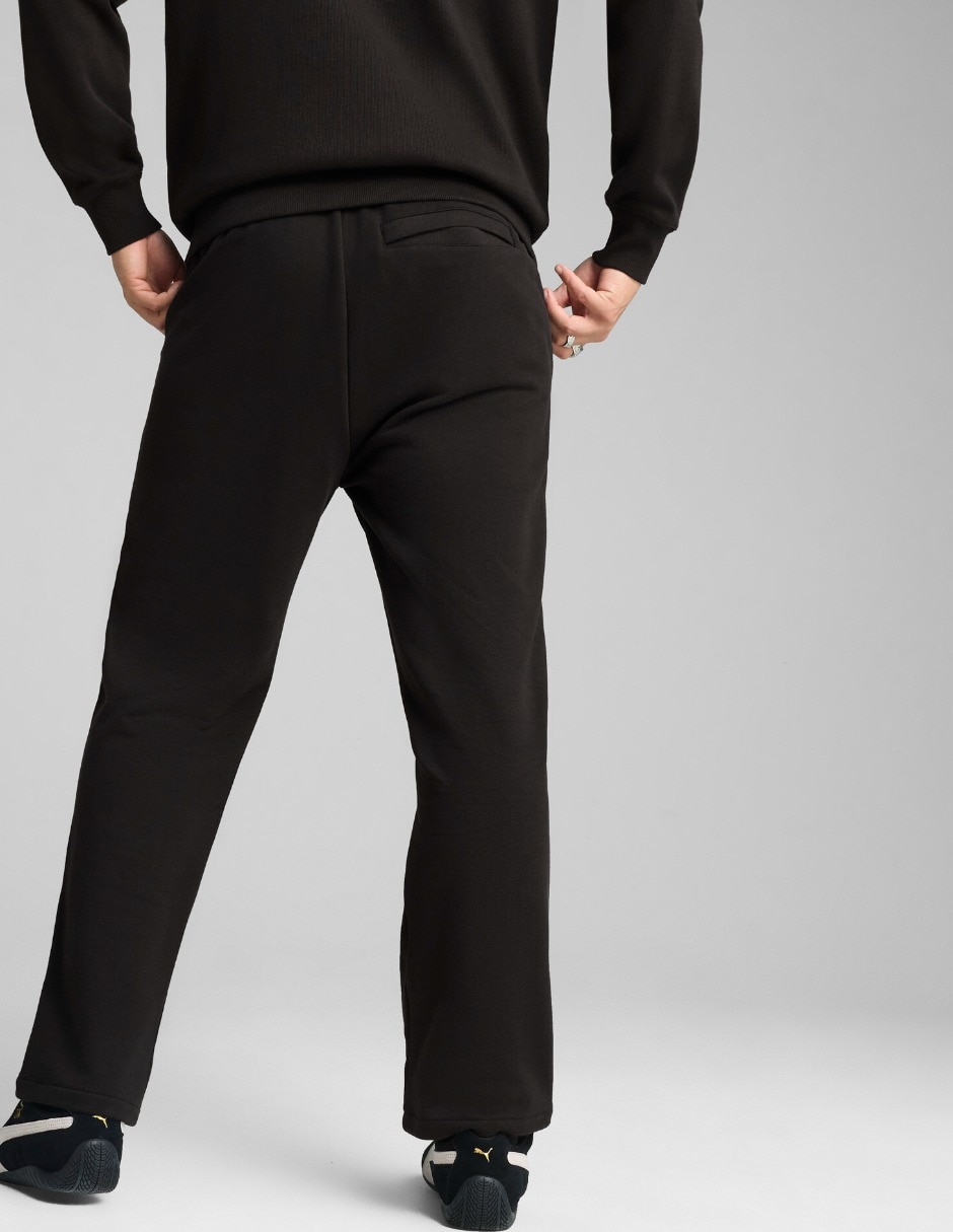 Pants regular puma wardrobe ess relaxed sweatpants tr op con elástico para hombre