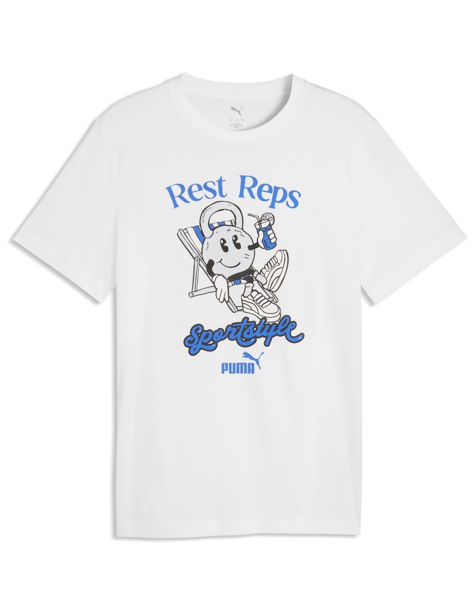 Playera graphic quote tee manga corta para hombre Playera graphic quote tee manga corta para hombre