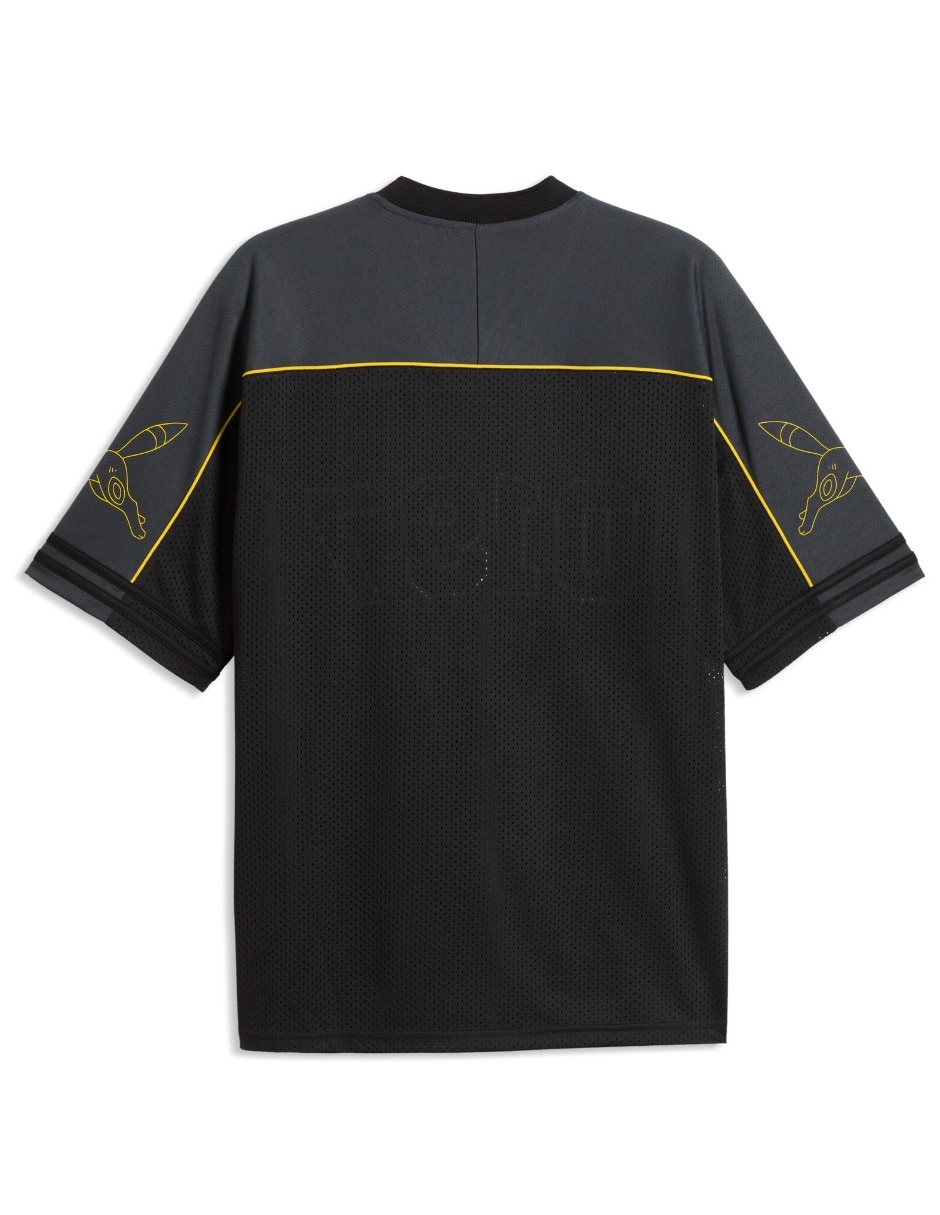 Playera puma x pokemon oversized jersey cuello redondo para hombre 4
