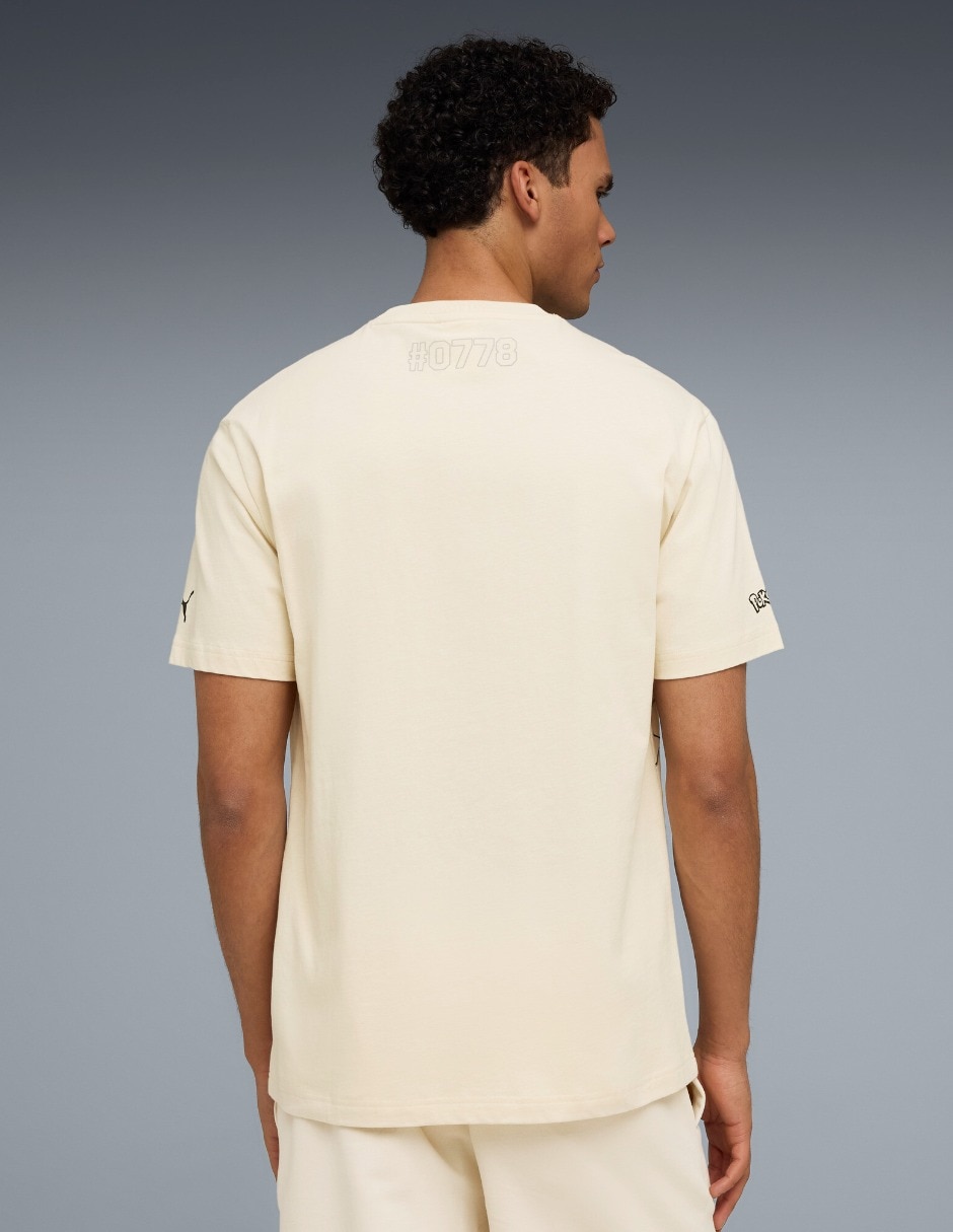 Playera puma x pokemon relaxed cuello redondo para hombre 4