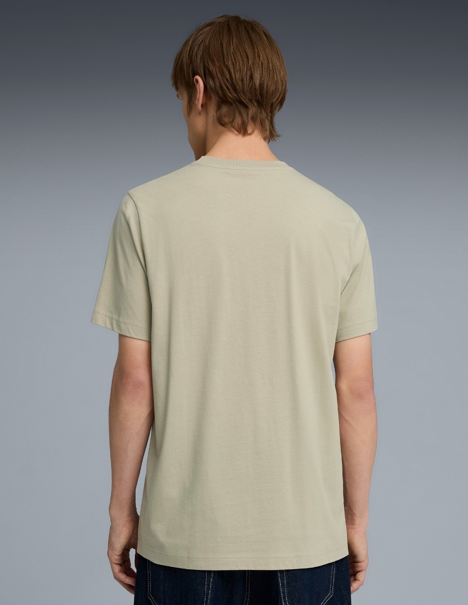 Playera ess1 logo tee s cuello redondo para hombre 4