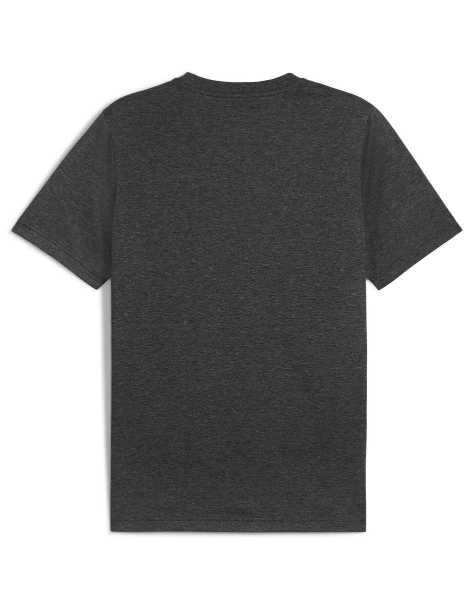 Playera ess1 logo heather tee cuello redondo para hombre 2