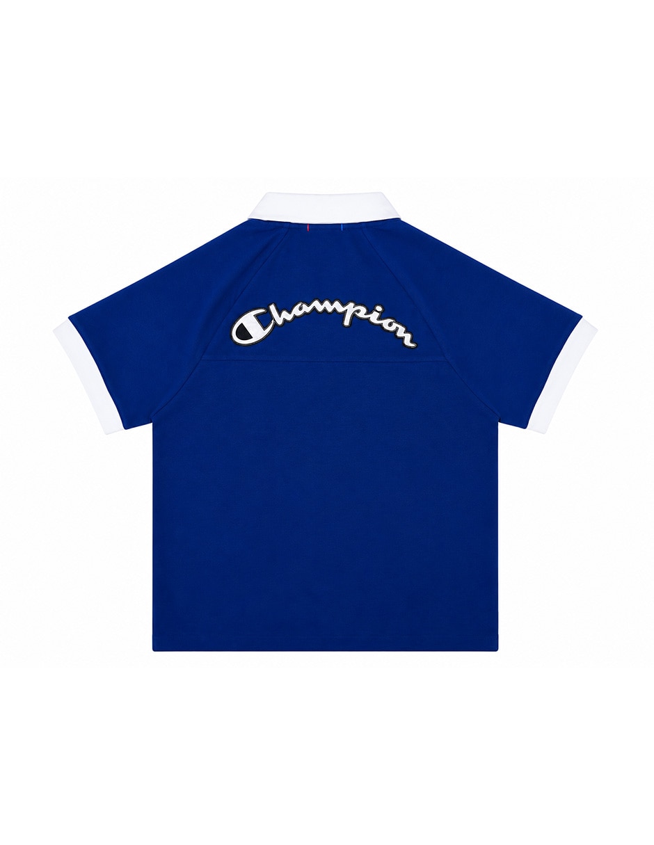 Playera cuello camisero para hombre 4