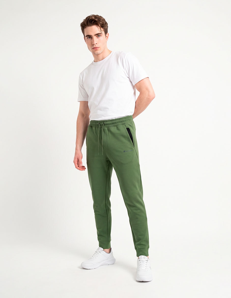 Pants slim con jareta para hombre