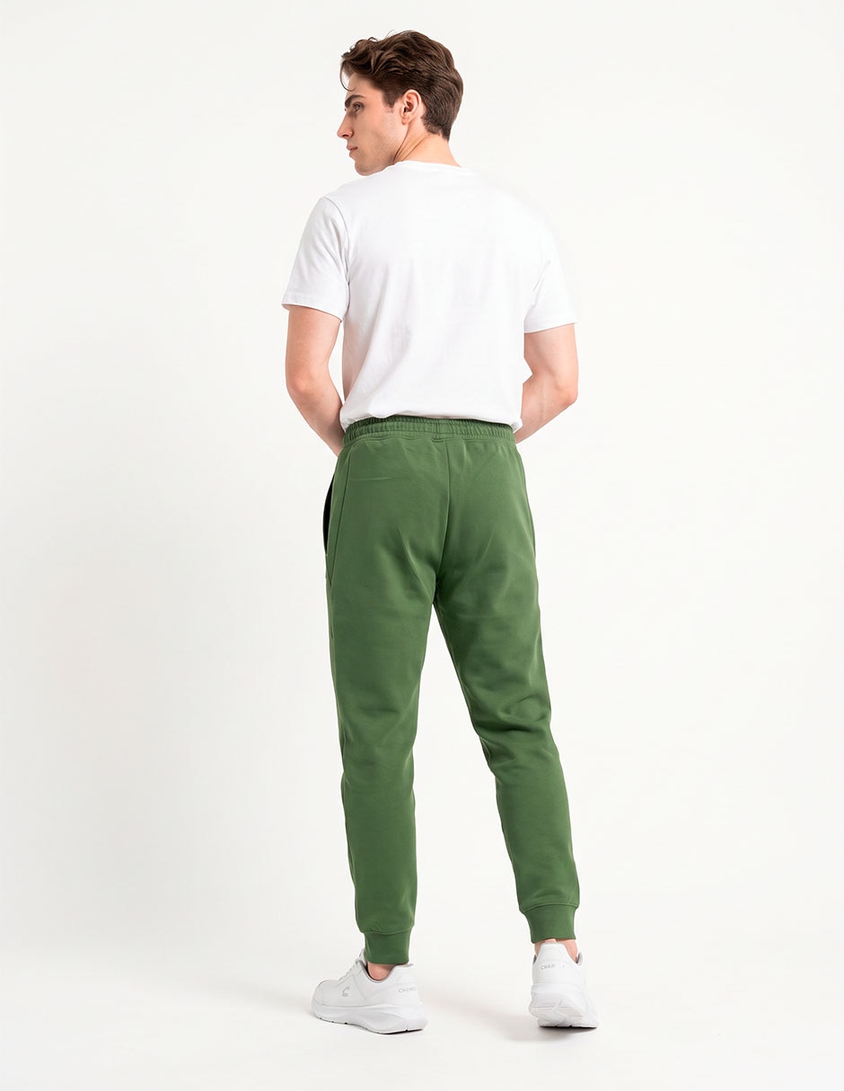 Pants slim con jareta para hombre 4