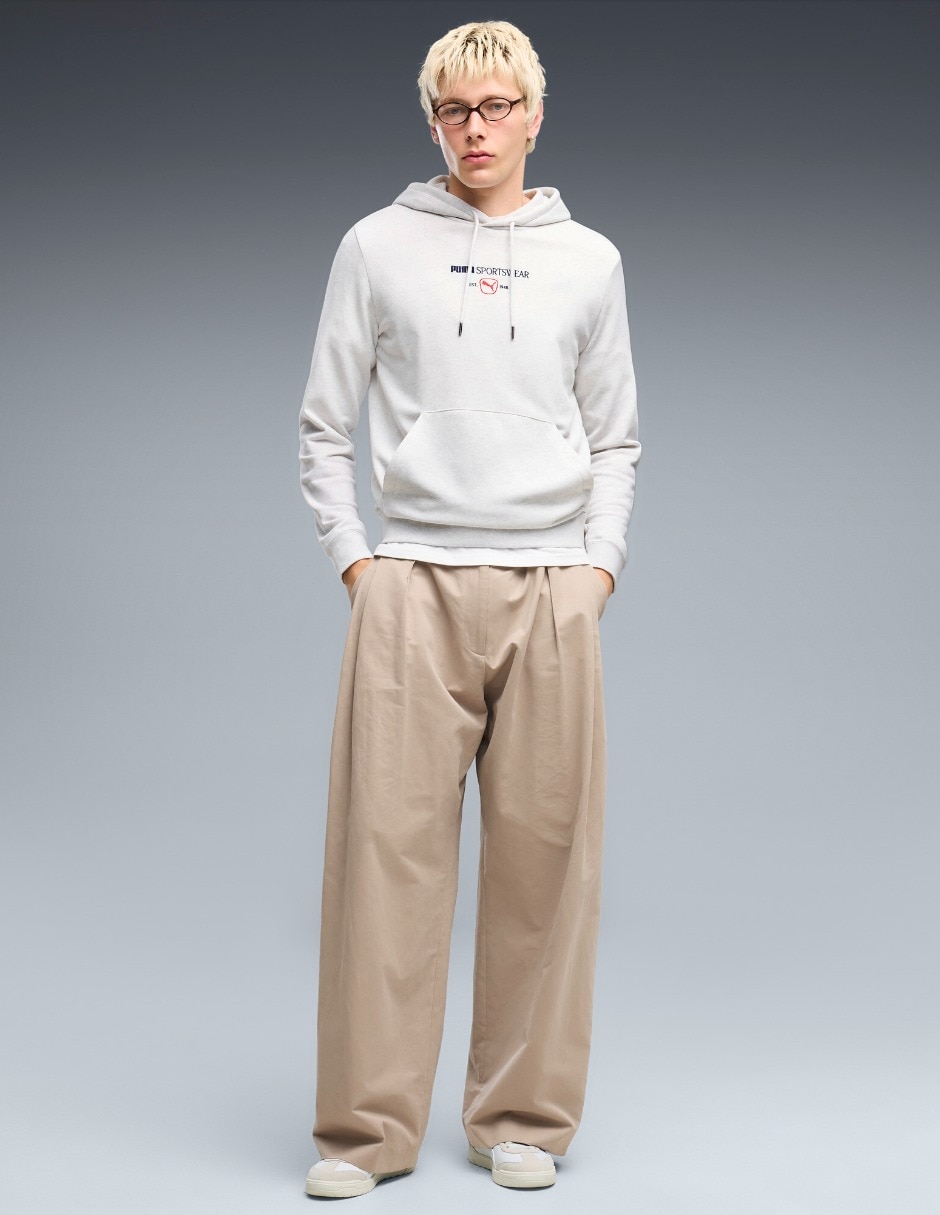 Sudadera puma class graphic hoodie tr para hombre 4