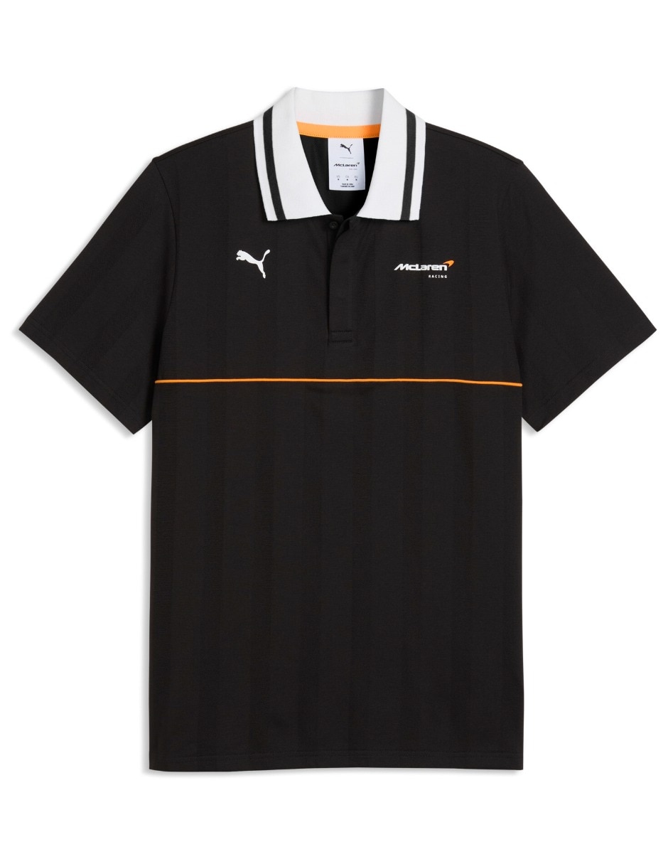 Playera Mclaren Racing Jacquard Polo para hombre 5
