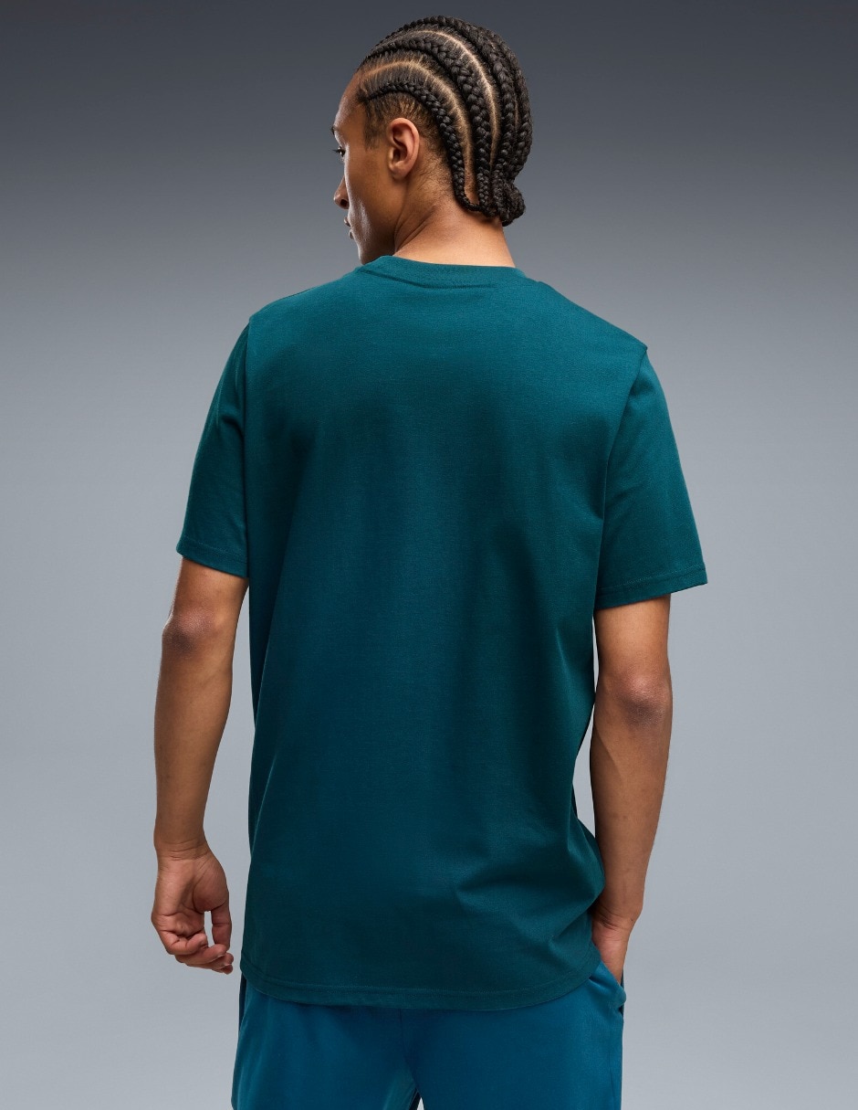Playera Ferrari Tonal Shield Tee cuello redondo para hombre 2