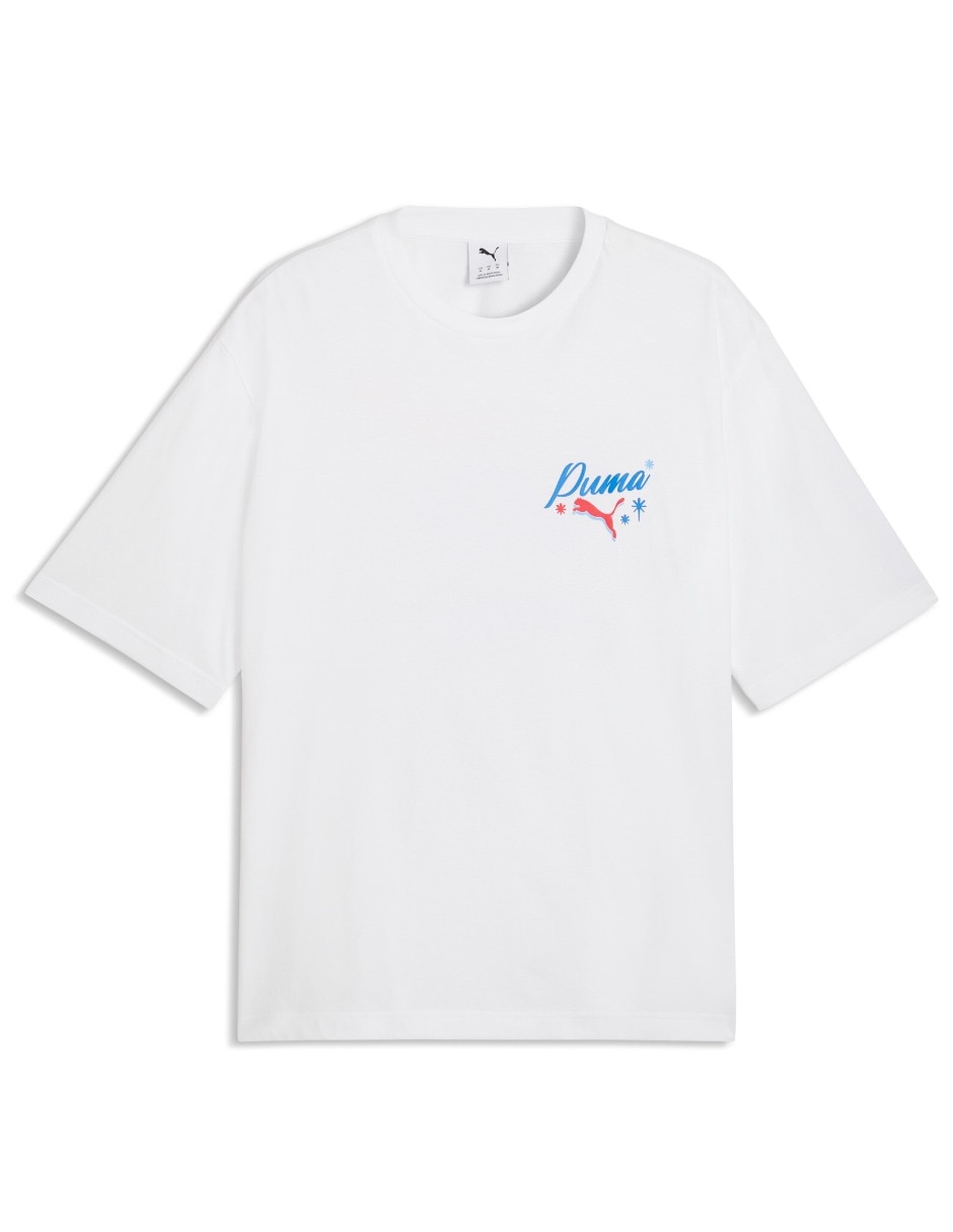 Playera Graphic Champions Boxy Tee cuello redondo para hombre 4
