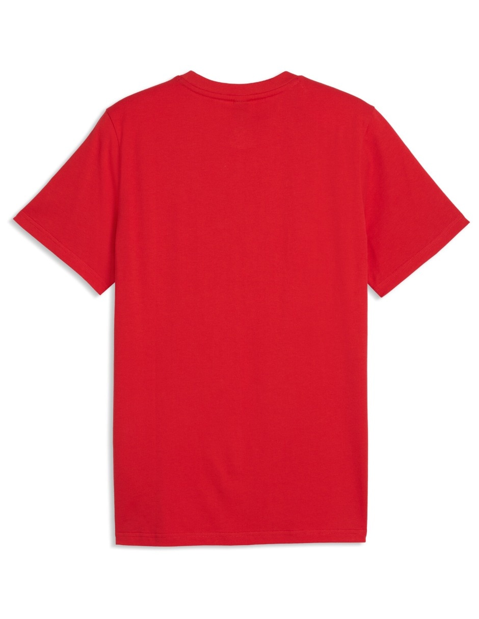 Playera Ferrari Tonal Shield Tee cuello redondo para hombre 2