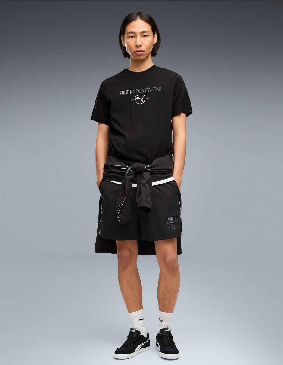 Playera Class Graphic Tee cuello redondo para hombre 4