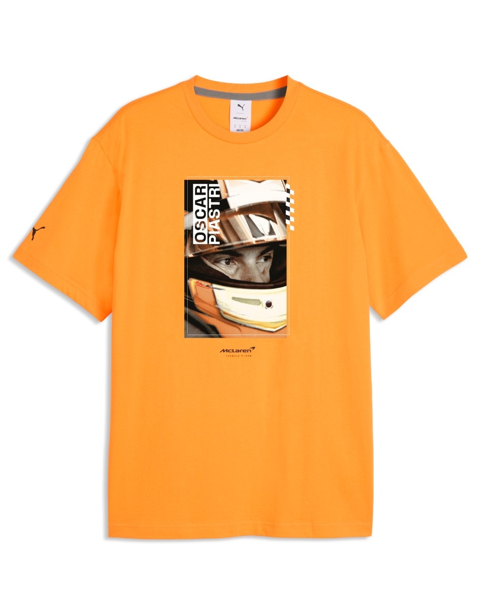 Playera Mclaren Racing Driver Tee Piastri cuello redondo para hombre