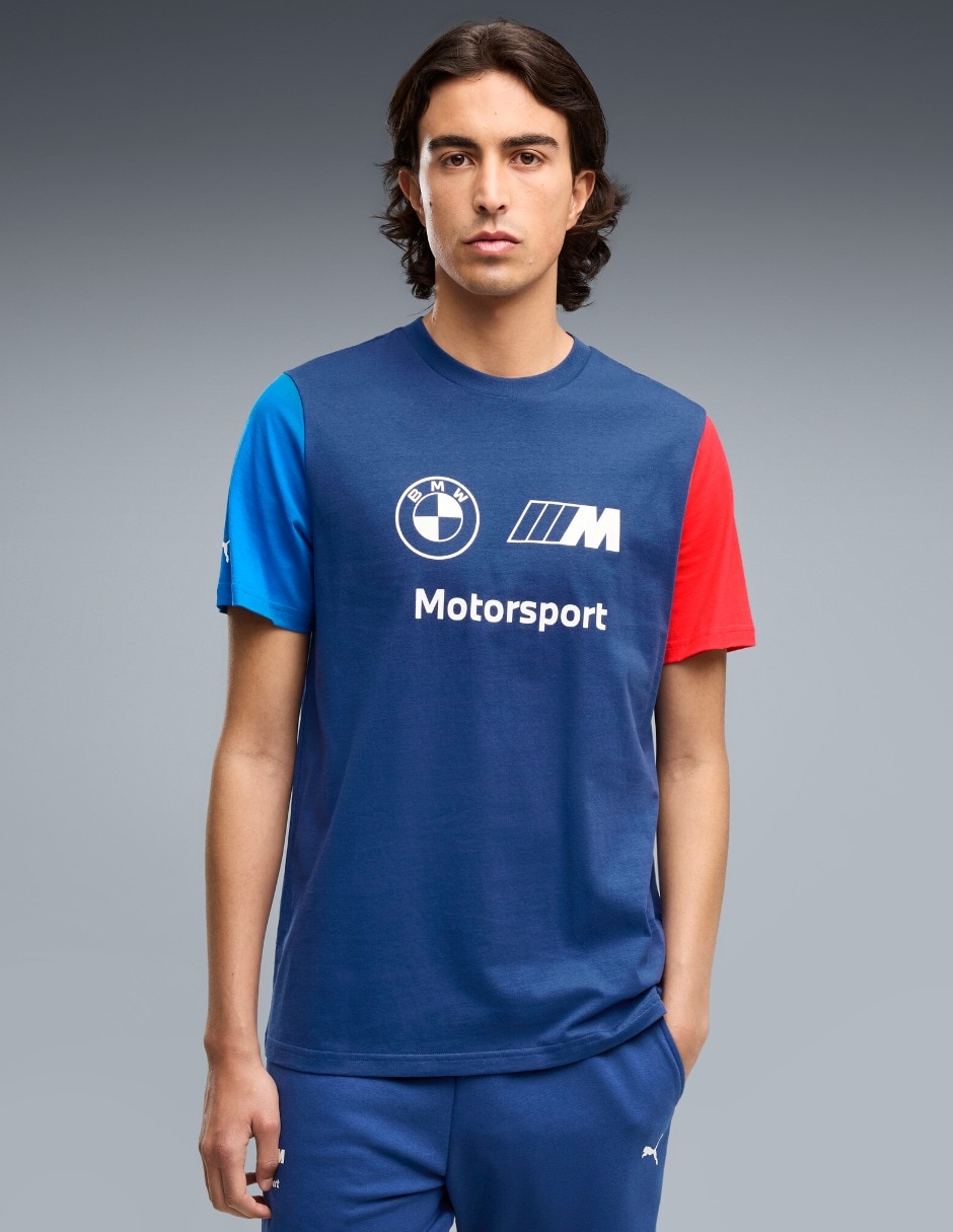 Playera Bmw Mms Ess Logo Tee cuello redondo para hombre