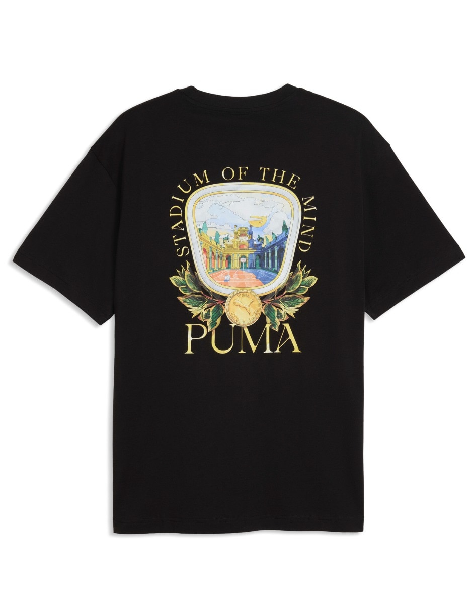 Playera Graphic Stadium Relaxed Tee cuello redondo para hombre 4