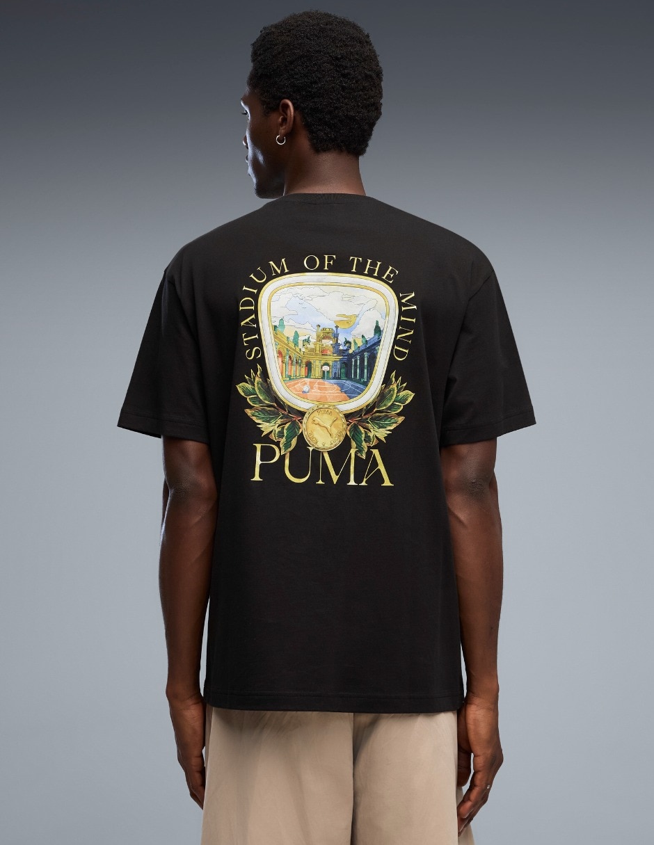 Playera Graphic Stadium Relaxed Tee cuello redondo para hombre 5
