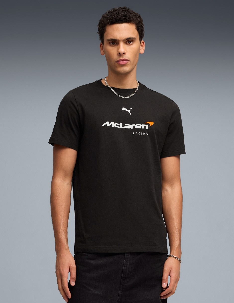 Playera Puma Motorsport Mclaren Big Logo Tee cuello redondo para hombre