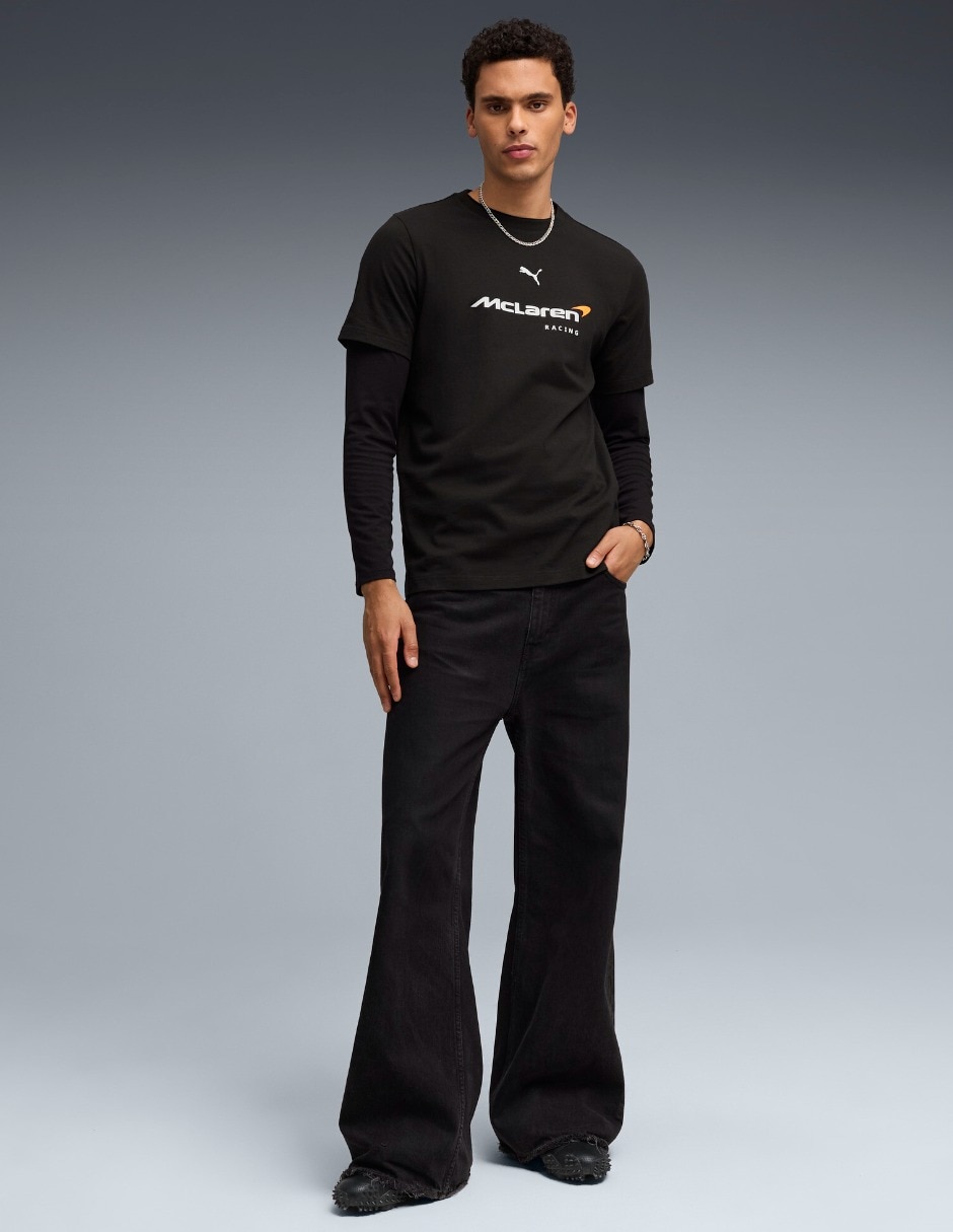 Playera Puma Motorsport Mclaren Big Logo Tee cuello redondo para hombre