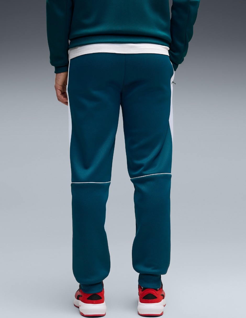 Pants regular ferrari mt7 track pant con elástico para hombre 4