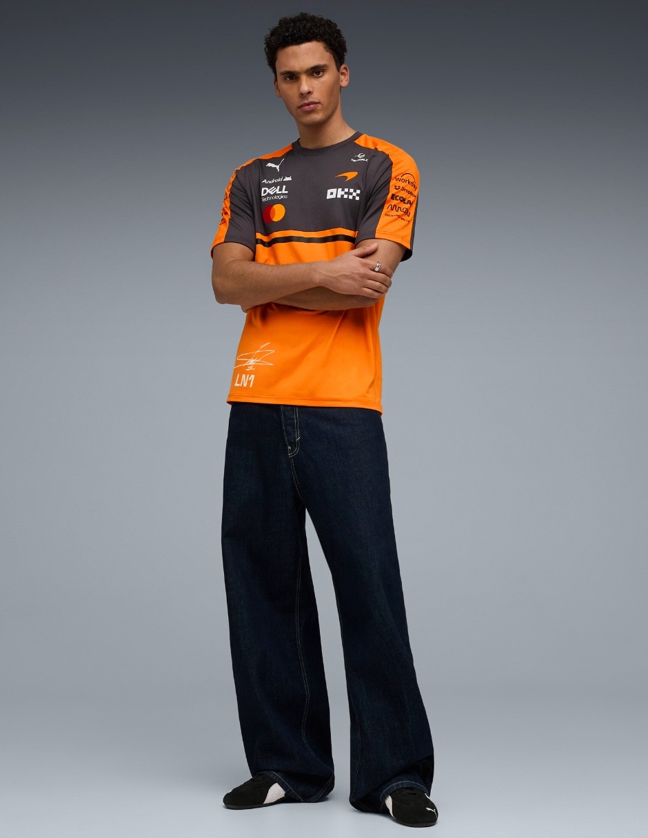 Playera Mclaren Replica Norris Tee cuello redondo para hombre 2