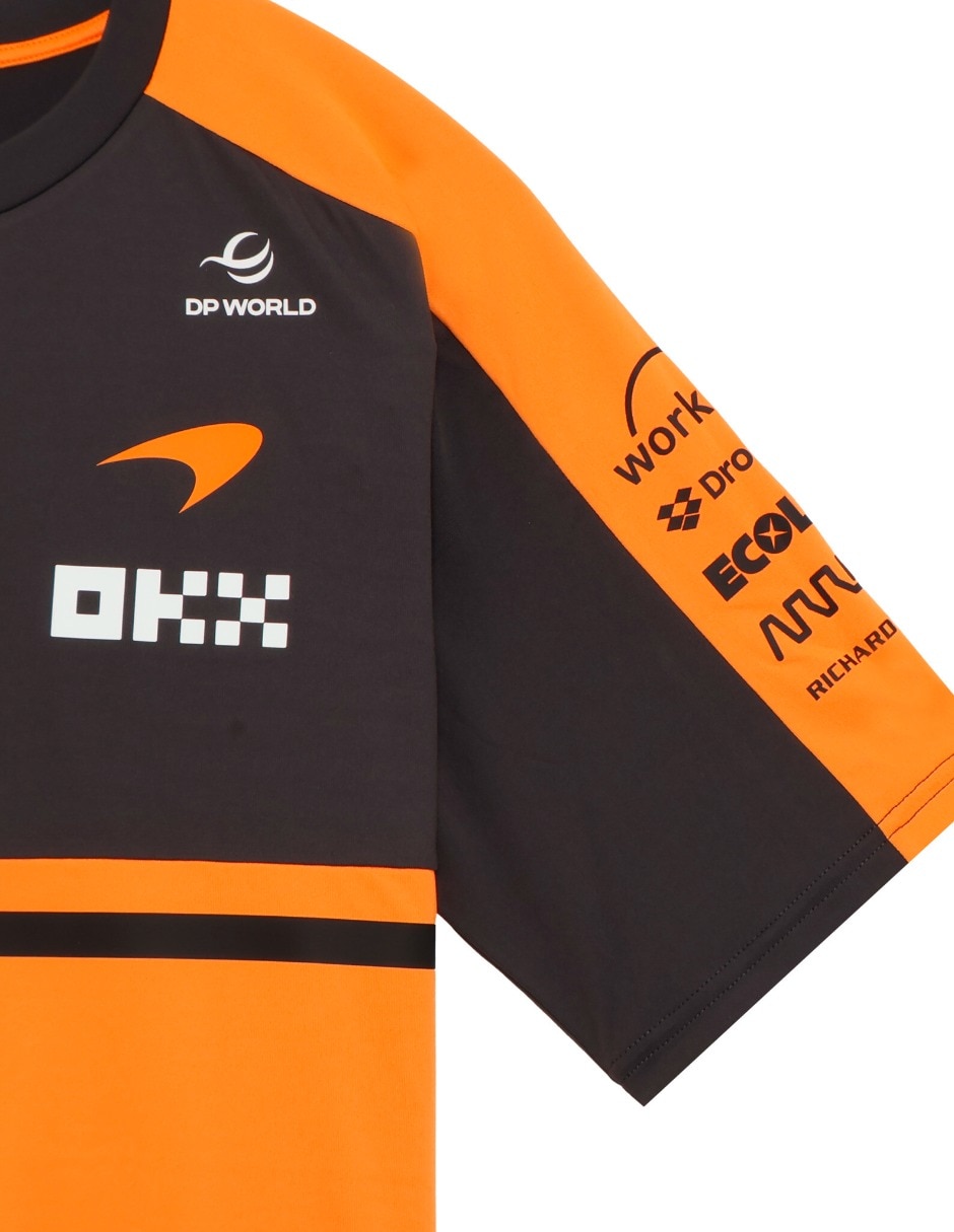 Playera Mclaren Replica Norris Tee cuello redondo para hombre 3