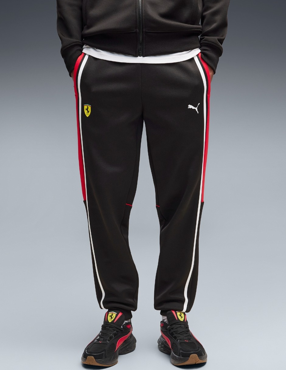 Pants regular ferrari mt7 track pant con elástico para hombre Pants regular ferrari mt7 track pant con elástico para hombre