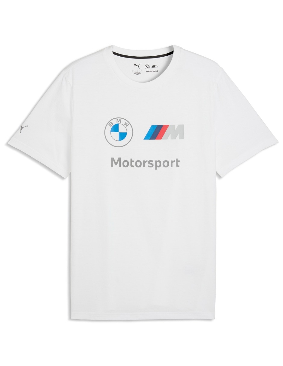 Playera Bmw Mms Ess Logo Tee cuello redondo para hombre 2