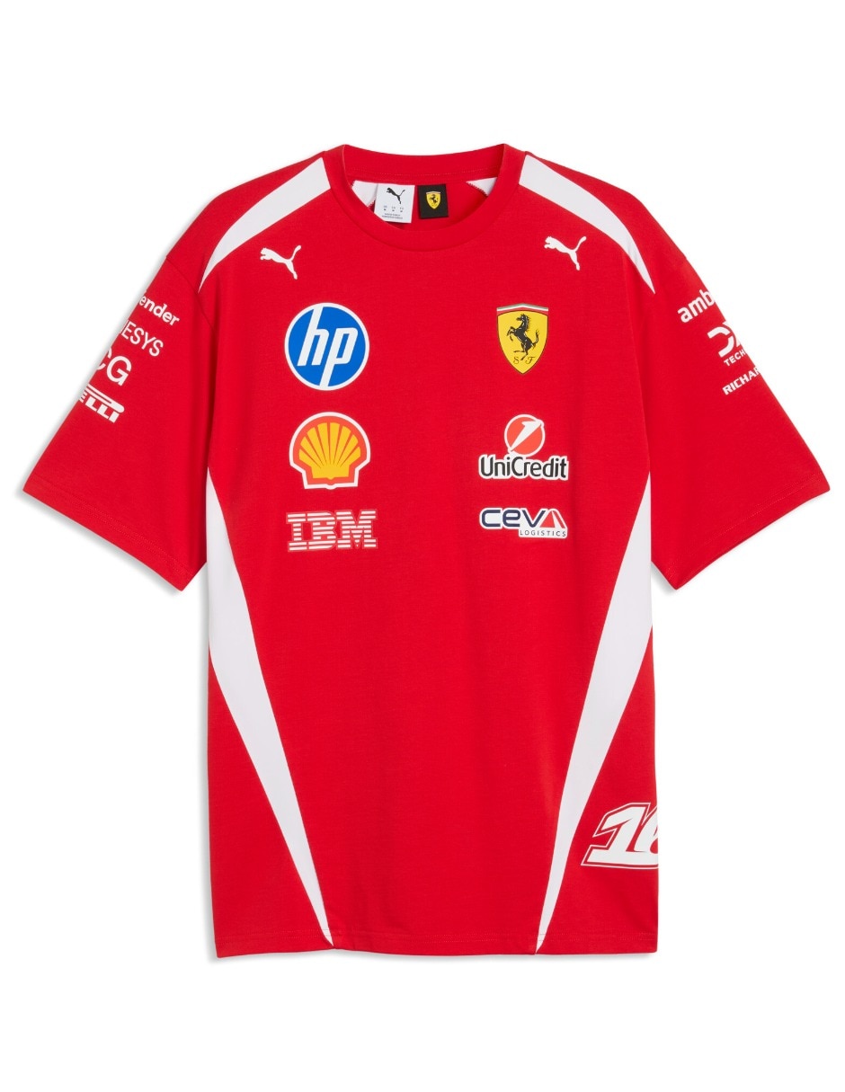 Playera Sf Replica Drivers Authentic Tee cuello redondo para hombre 4
