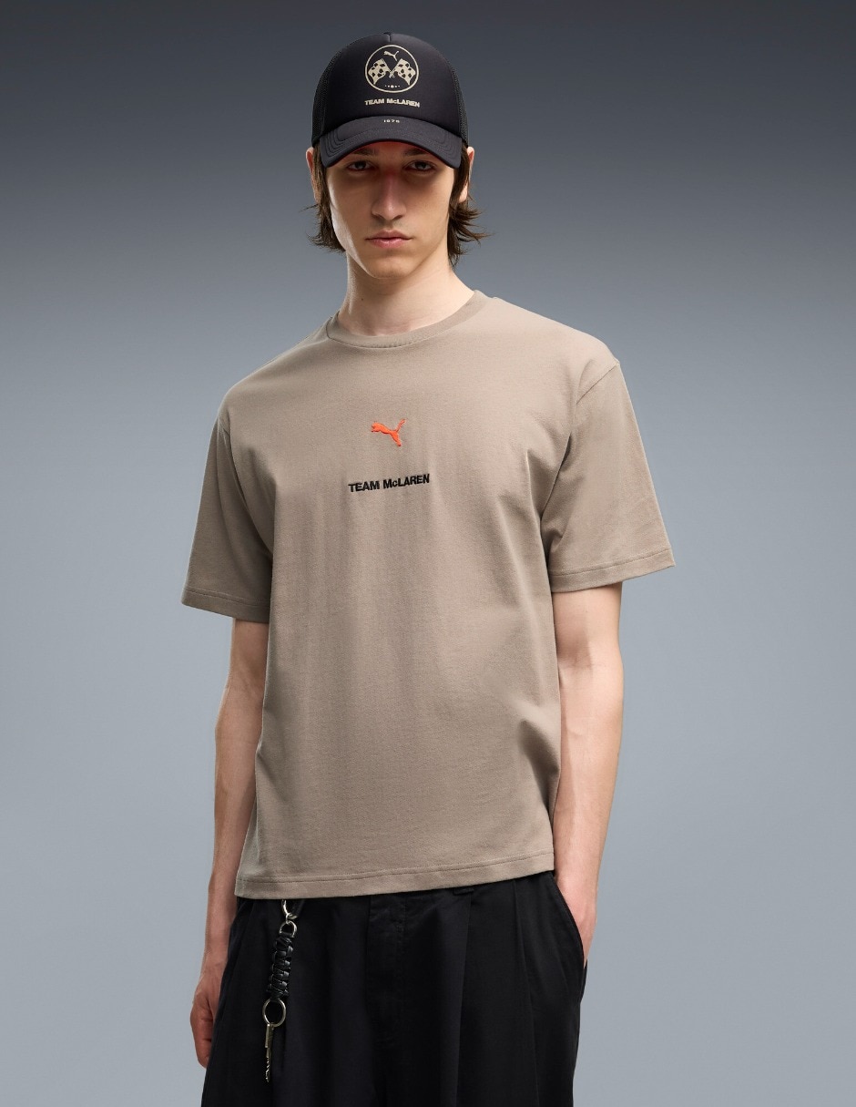 Playera Mclaren Racing Graphic Tee2 cuello redondo para hombre Playera Mclaren Racing Graphic Tee2 cuello redondo para hombre