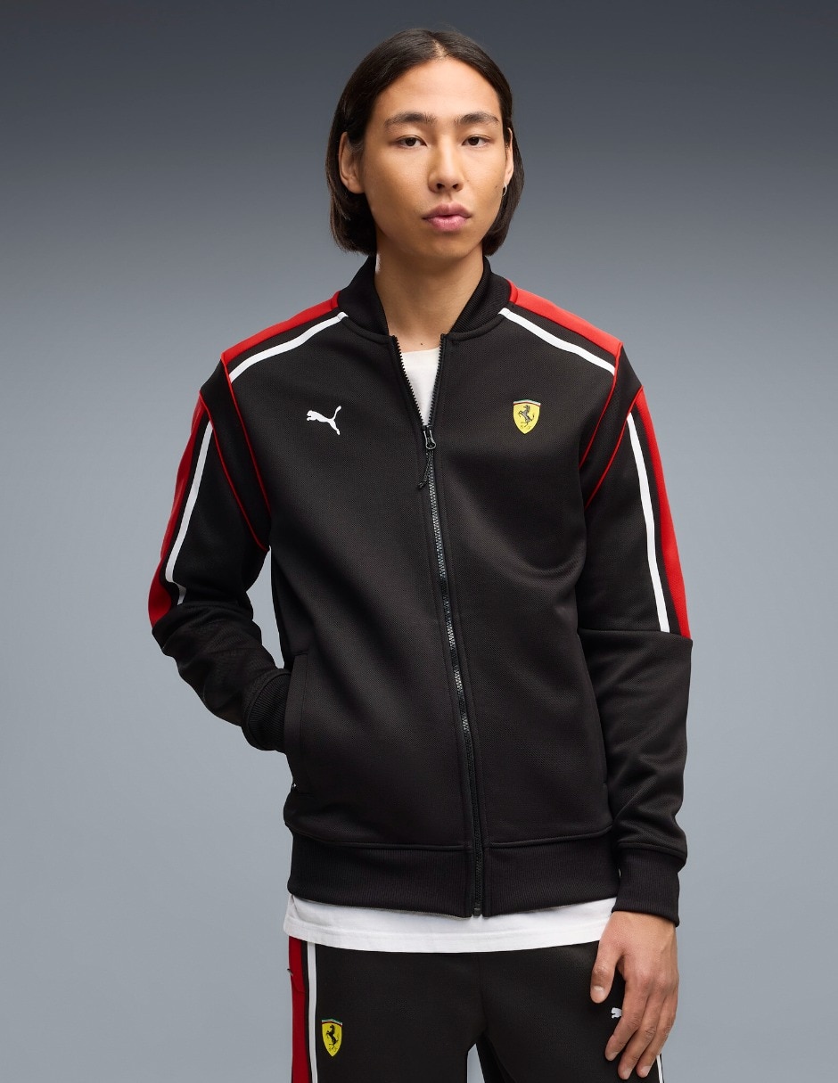 Chamarra casual Ferrari MT7 Track Jkt con bolsillos para hombre Chamarra casual Ferrari MT7 Track Jkt con bolsillos para hombre