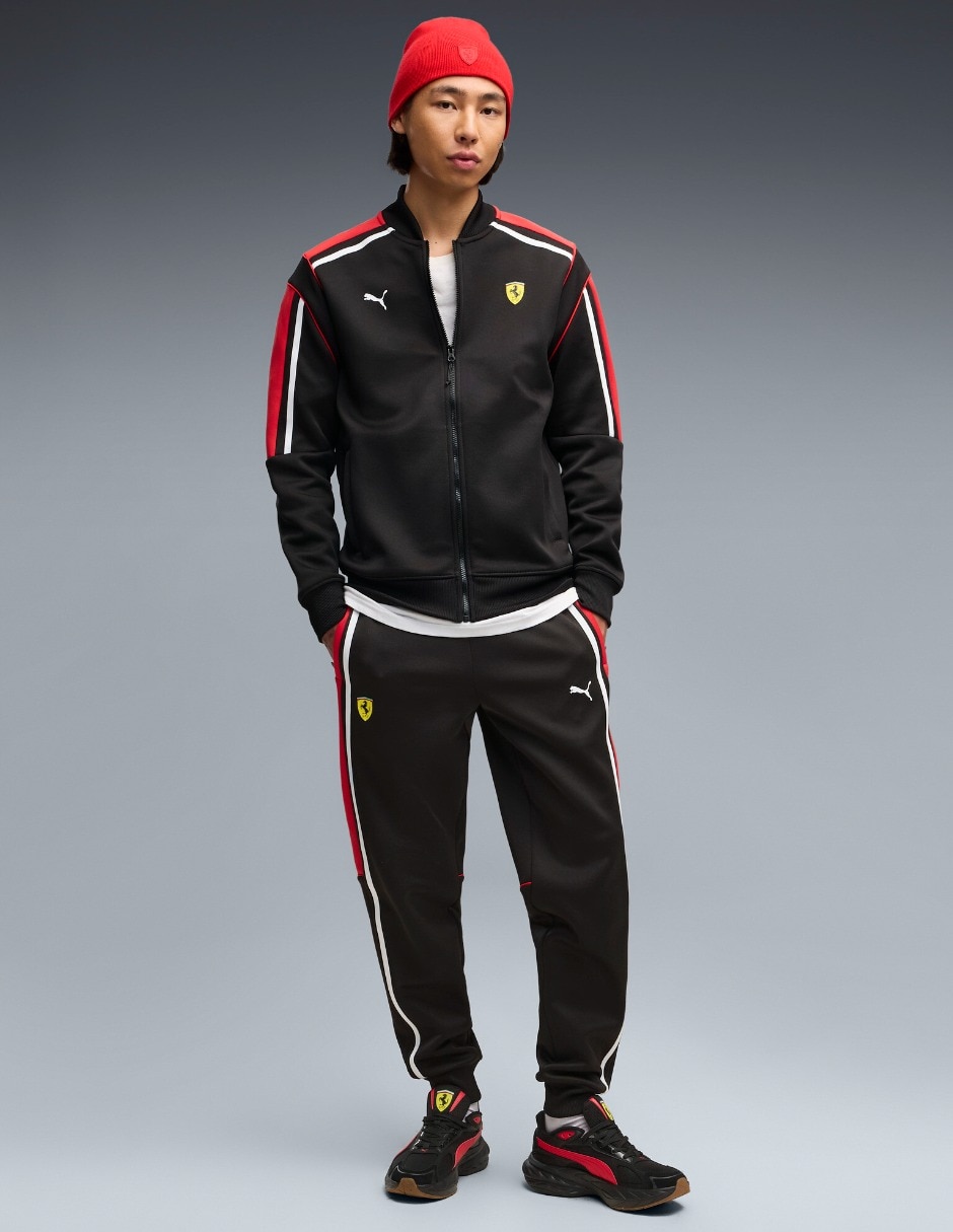 Chamarra casual Ferrari MT7 Track Jkt con bolsillos para hombre 3