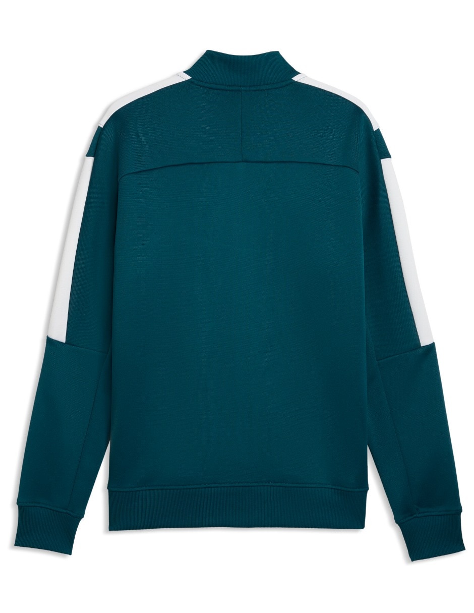 Chamarra casual ferrari mt7 track jkt con bolsillos para hombre 4