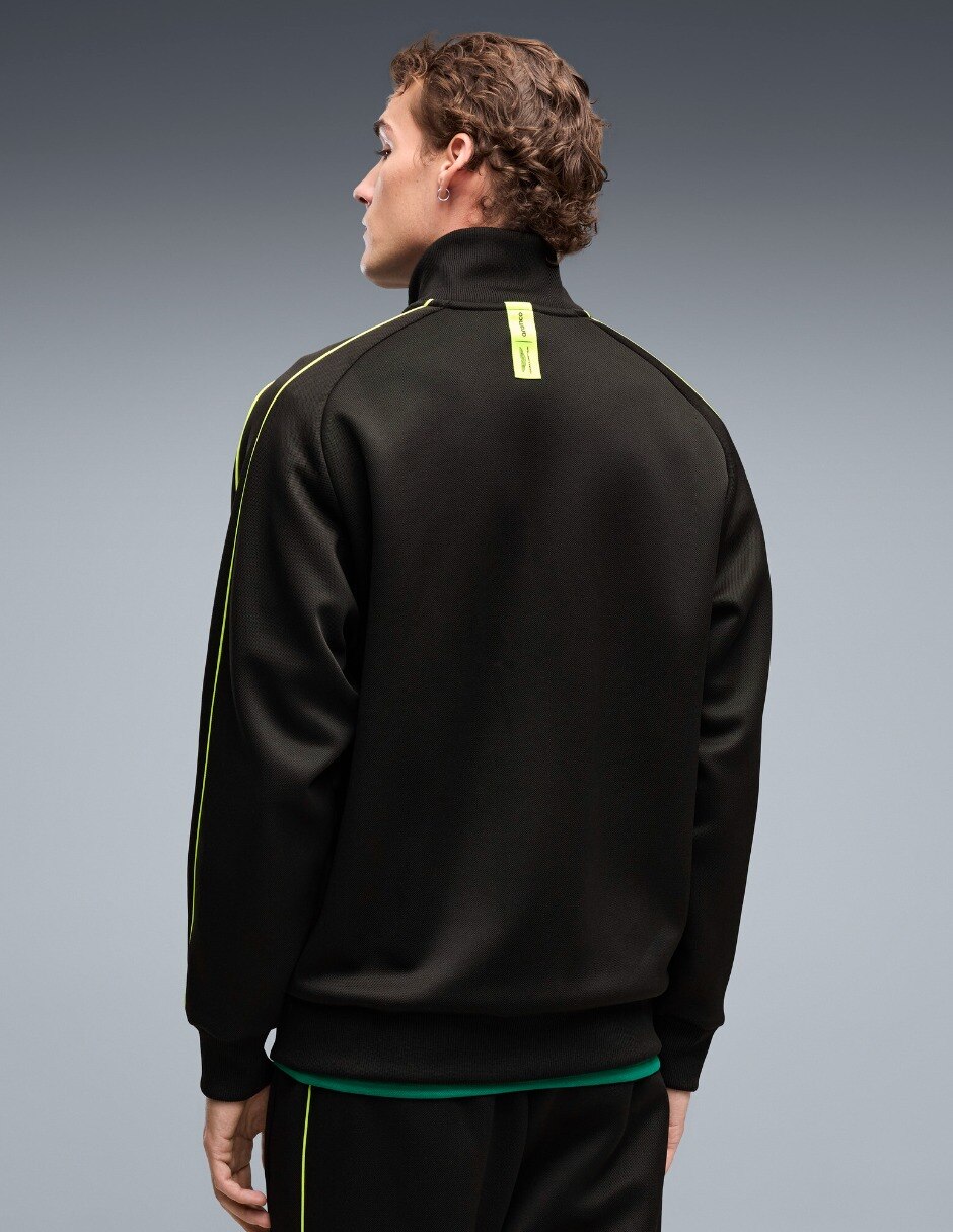 Chamarra casual AMF1 T7 Jacket impermeable con bolsillos para hombre 4