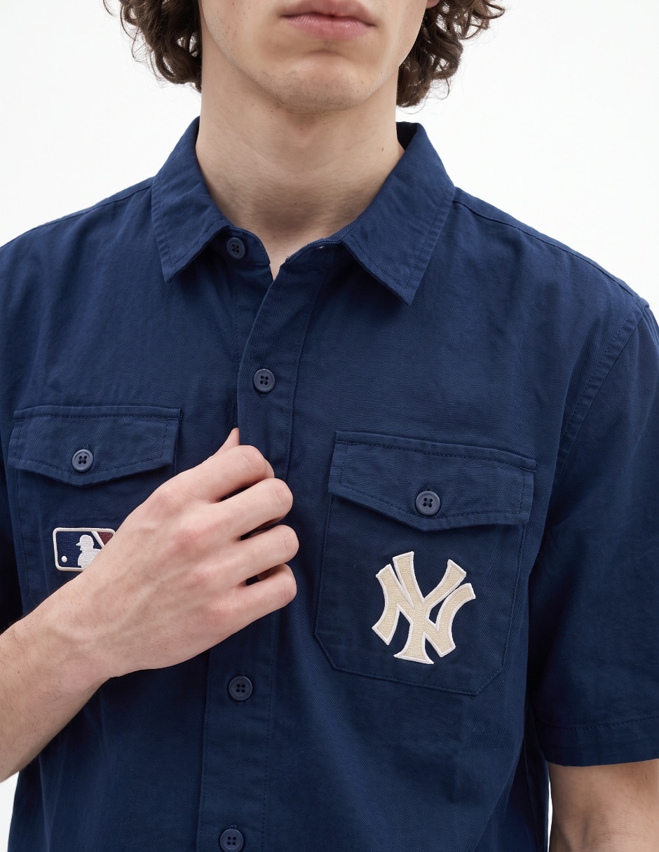 Playera cuello v para hombre 4