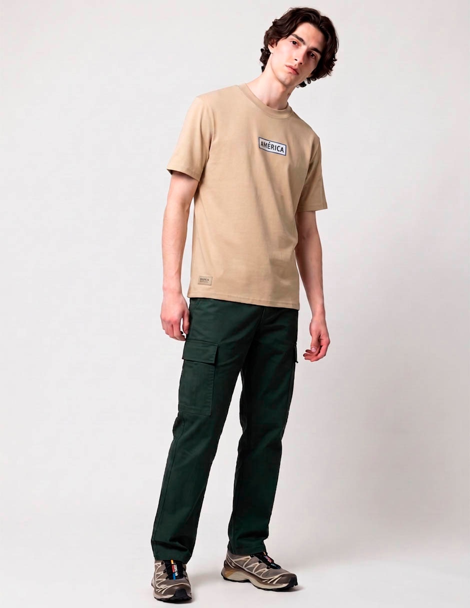 Playera cuello redondo para hombre