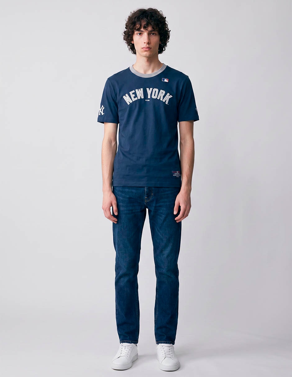Playera cuello redondo para hombre