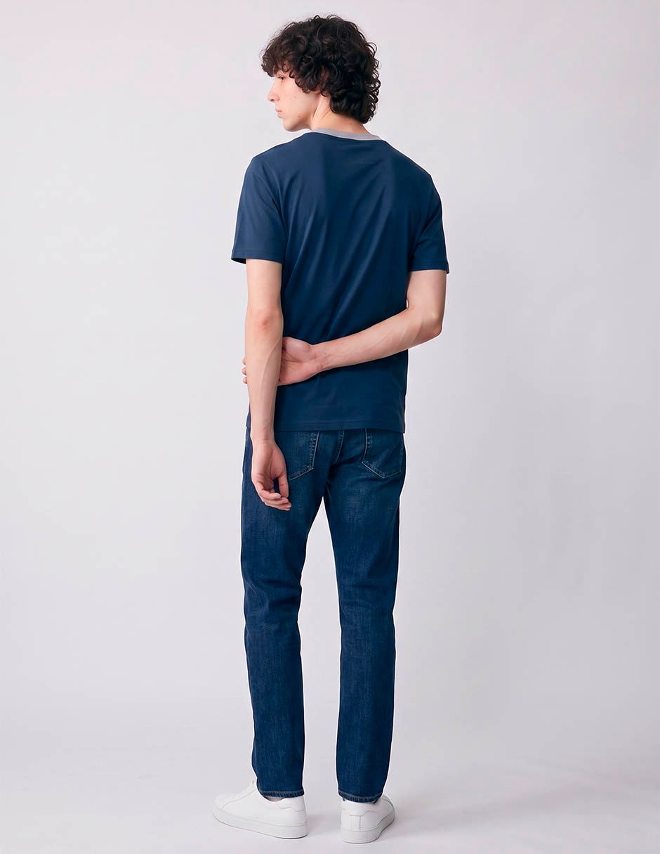 Playera cuello redondo para hombre 2
