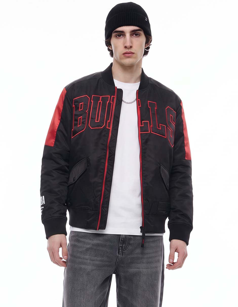 Chamarra con bolsillos para hombre
