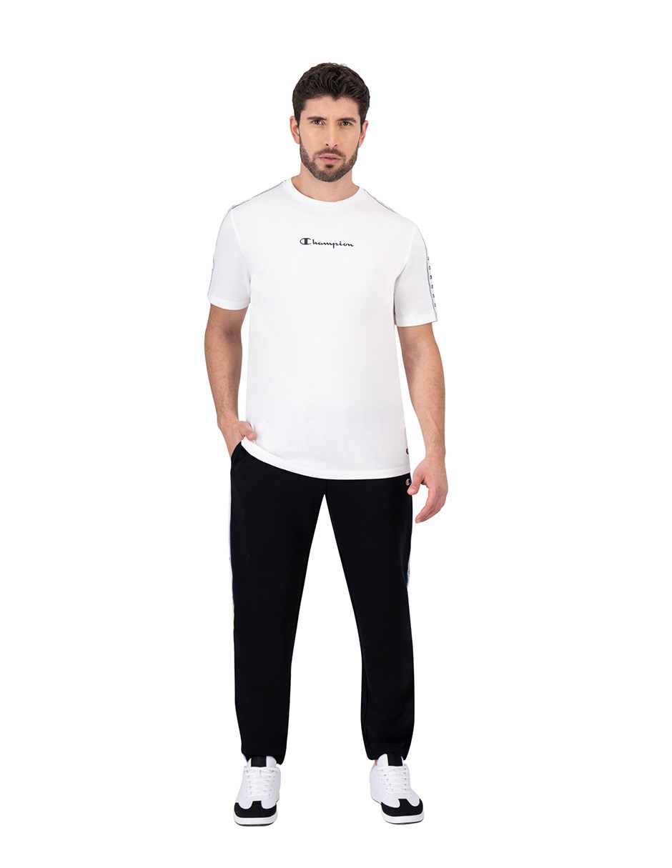 Pants regular con elástico para hombre 2