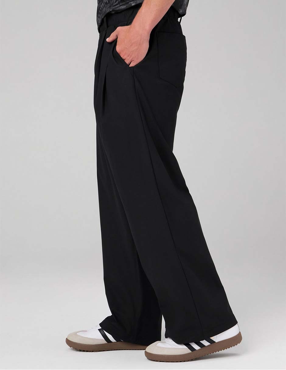 Pantalón business casual straight de algodón para hombre 5