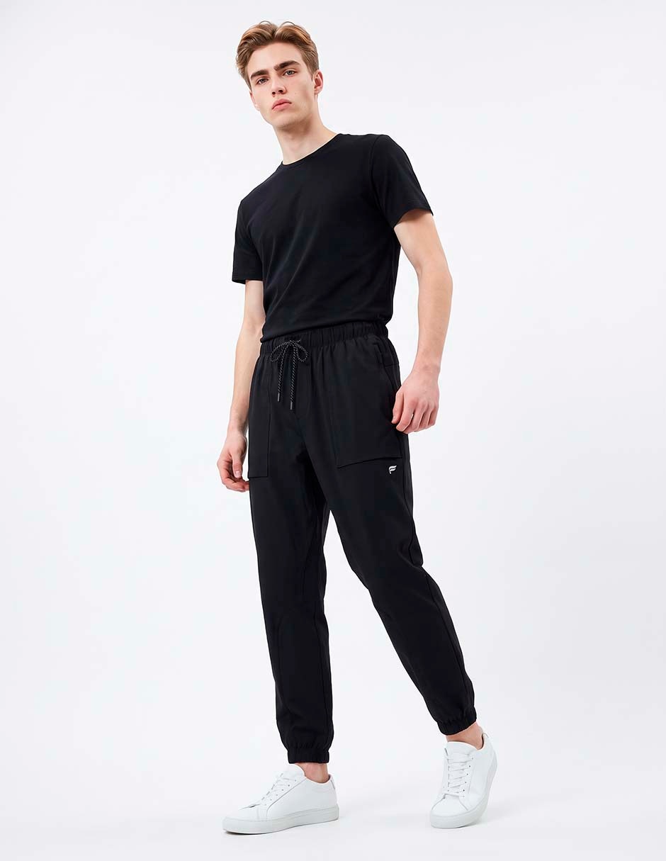 Jogger regular con bolsillos para hombre Jogger regular con bolsillos para hombre