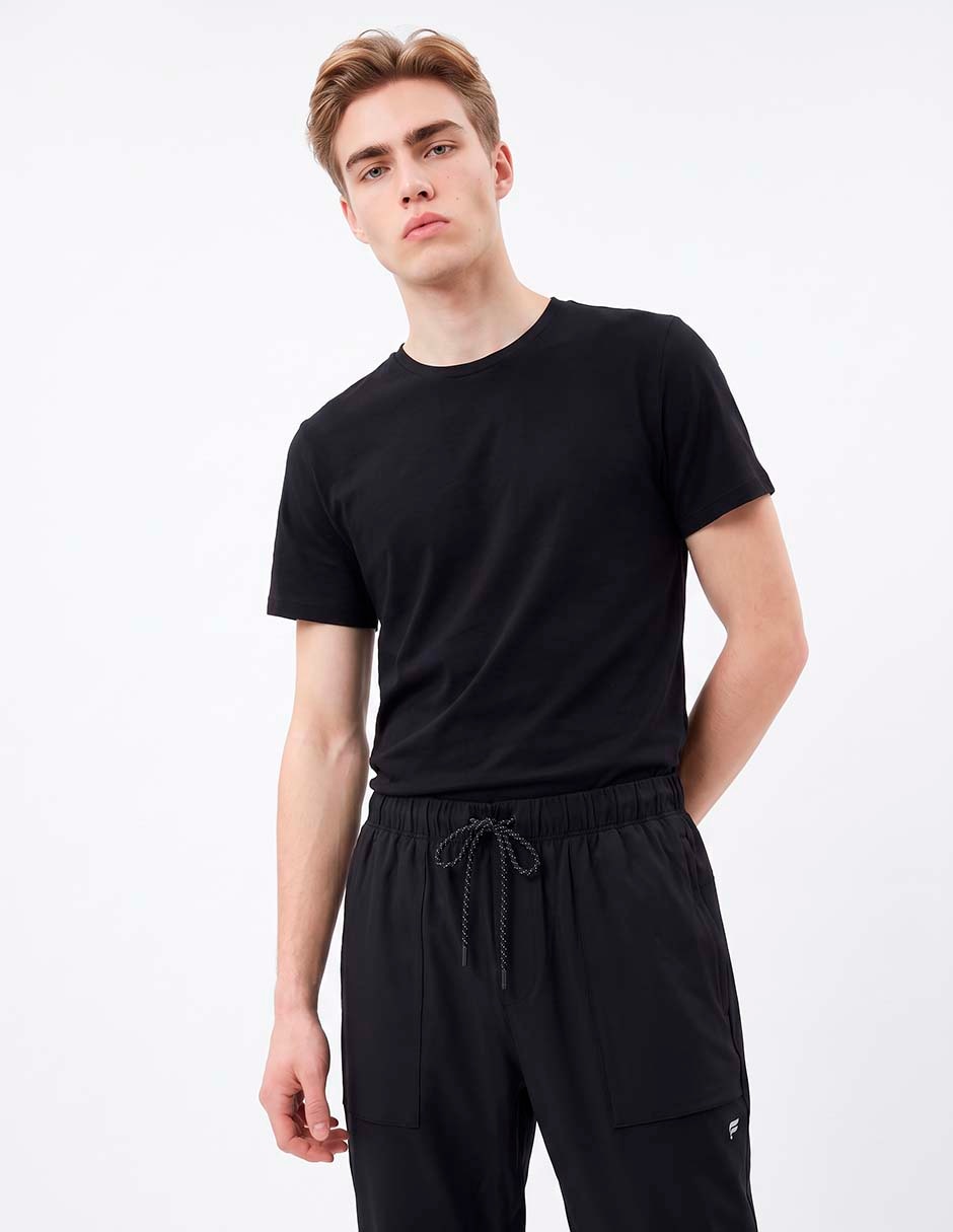 Jogger regular con bolsillos para hombre 4