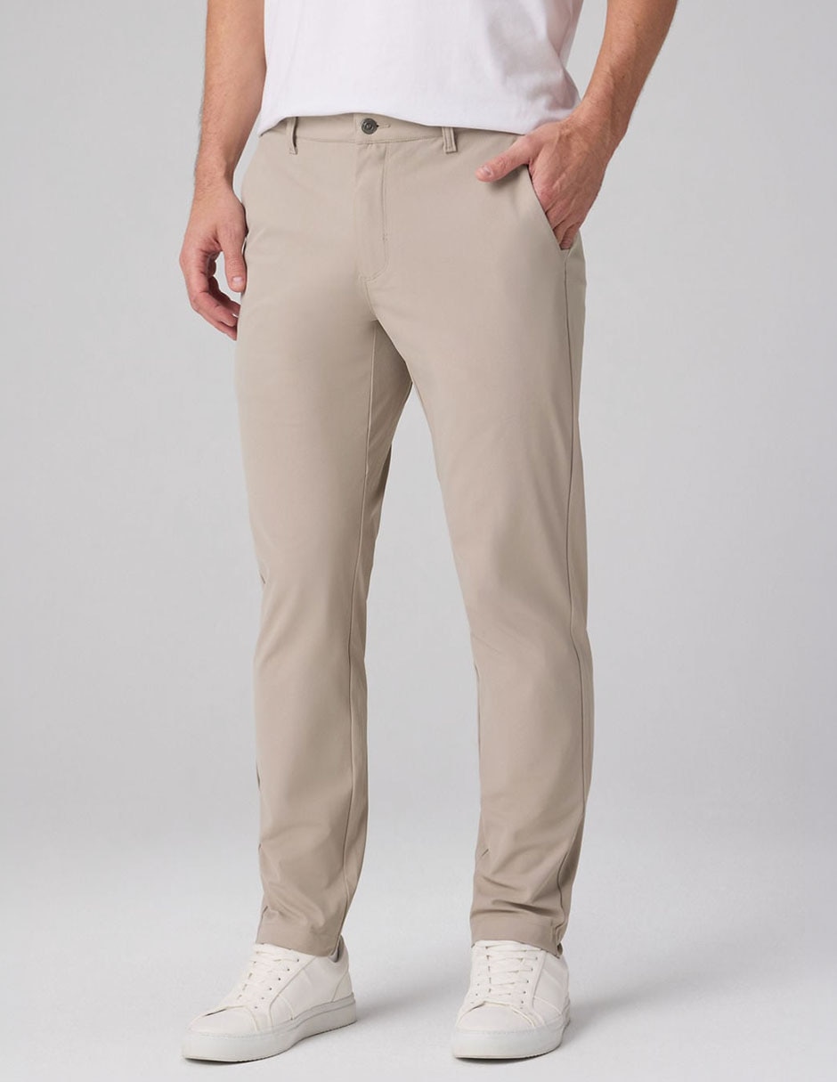Pantalón chino slim de algodón para hombre 1
