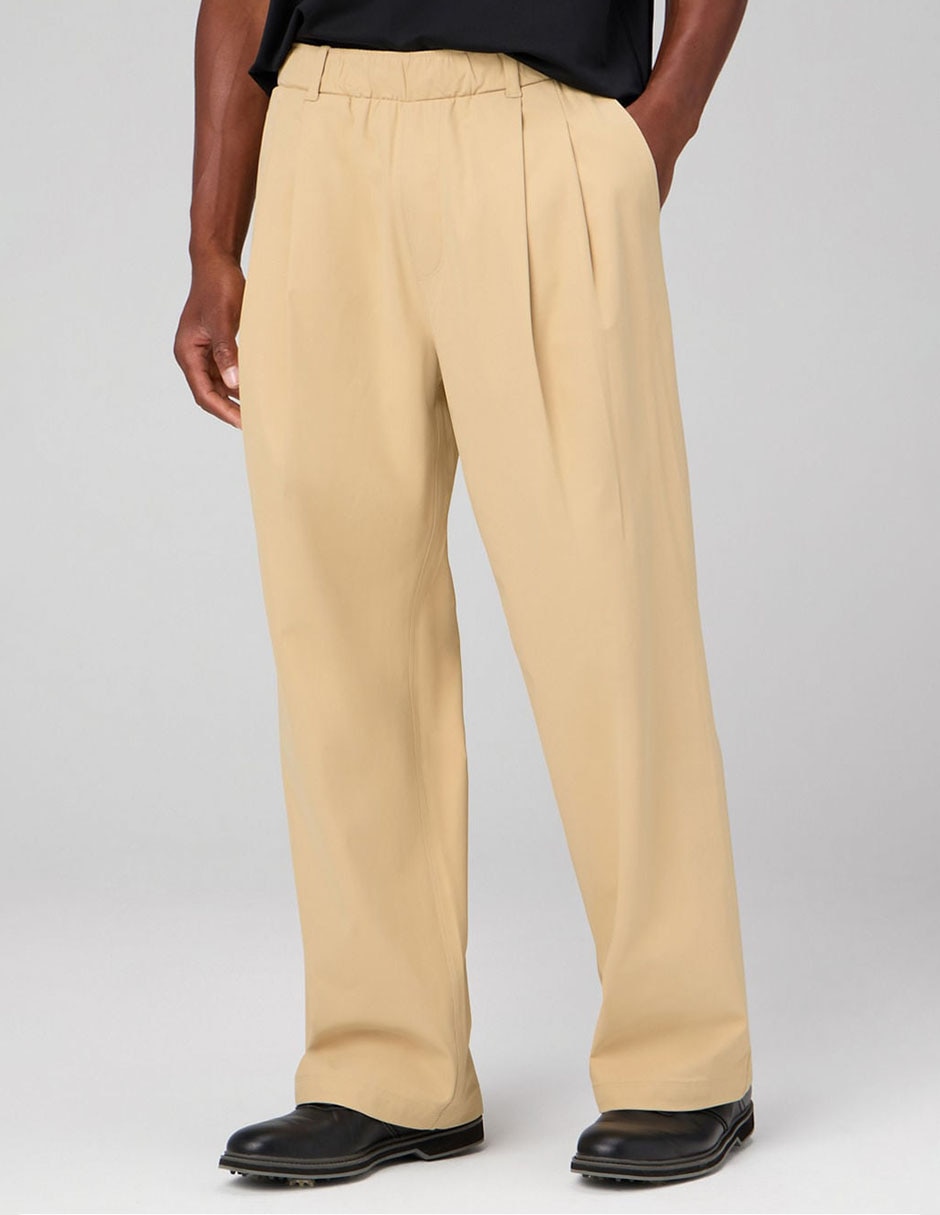 Pantalón business casual straight de algodón para hombre