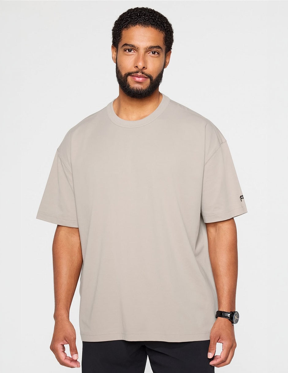 Playera cuello redondo para hombre 1