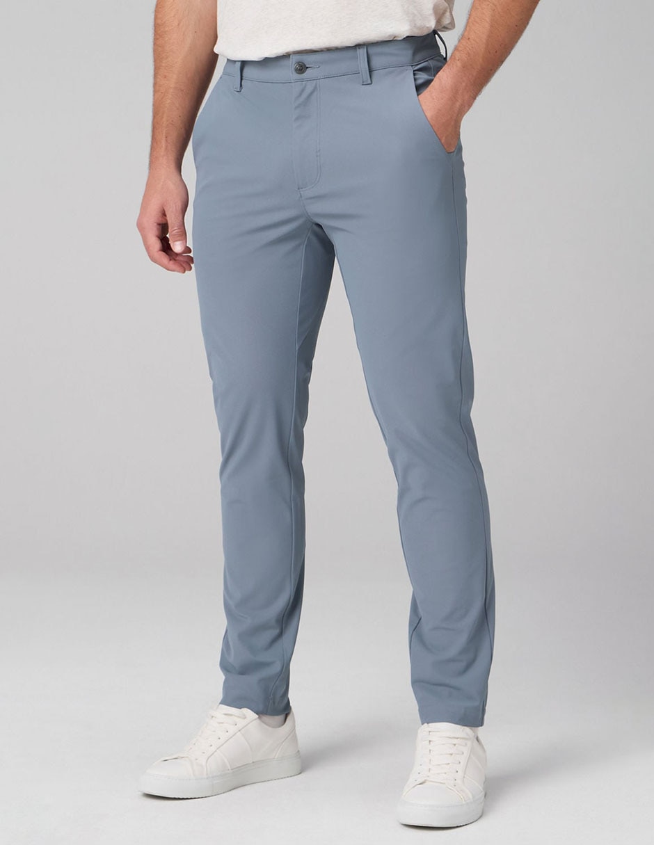 Pantalón business casual chino slim de algodón para hombre Pantalón business casual chino slim de algodón para hombre