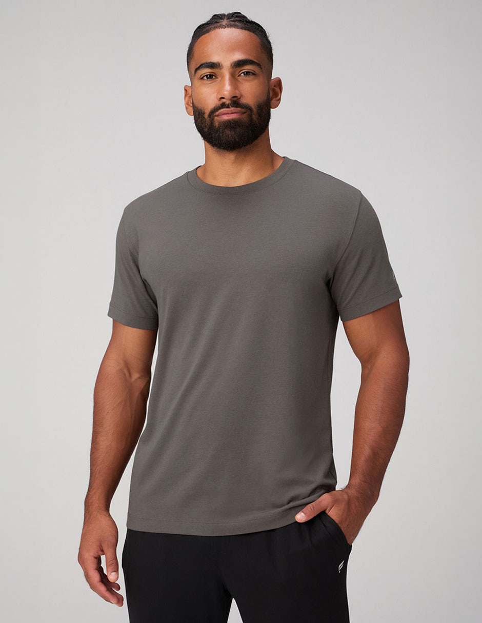 Playera cuello redondo para hombre