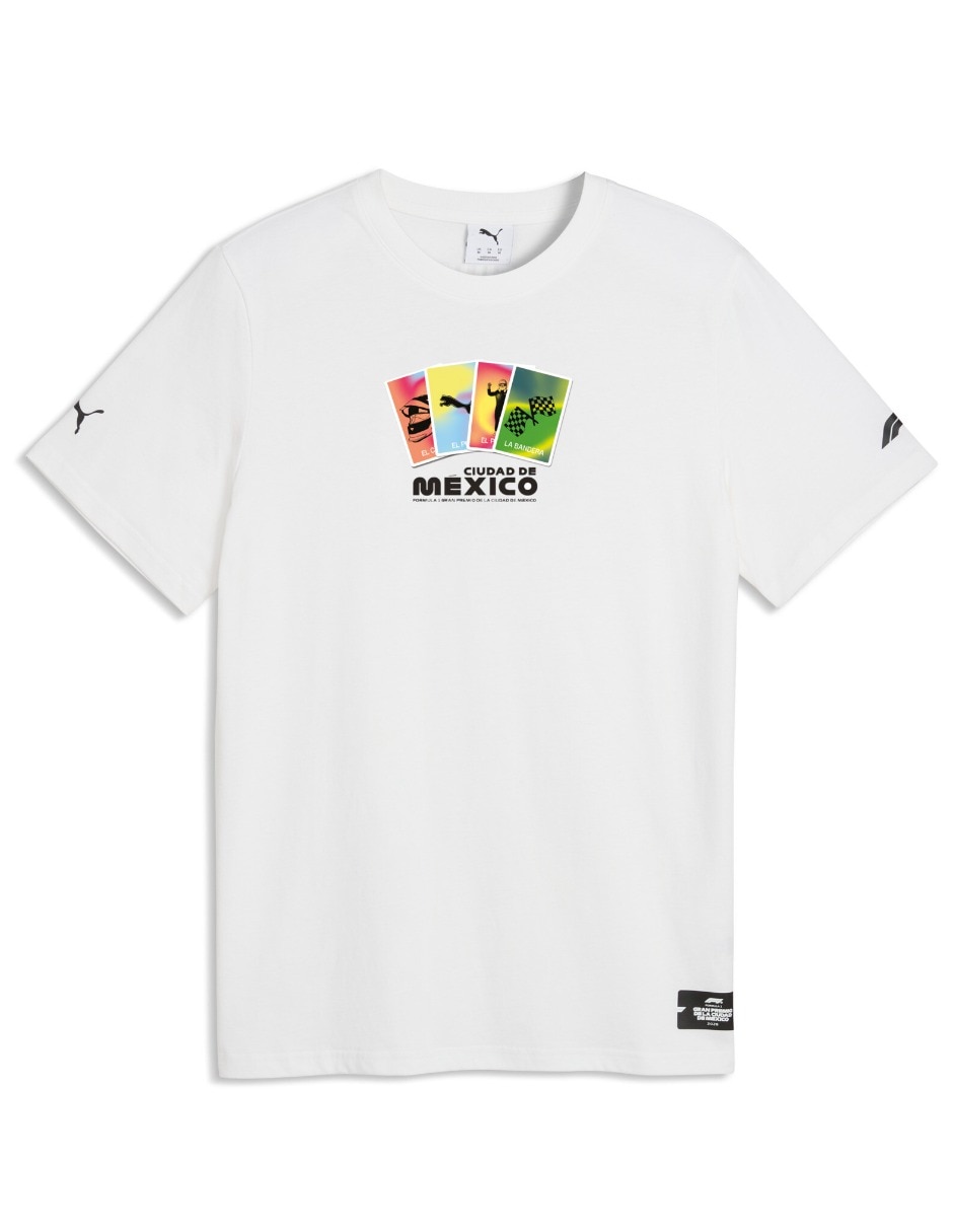 Playera F1 Mexico Tee cuello redondo para hombre 5