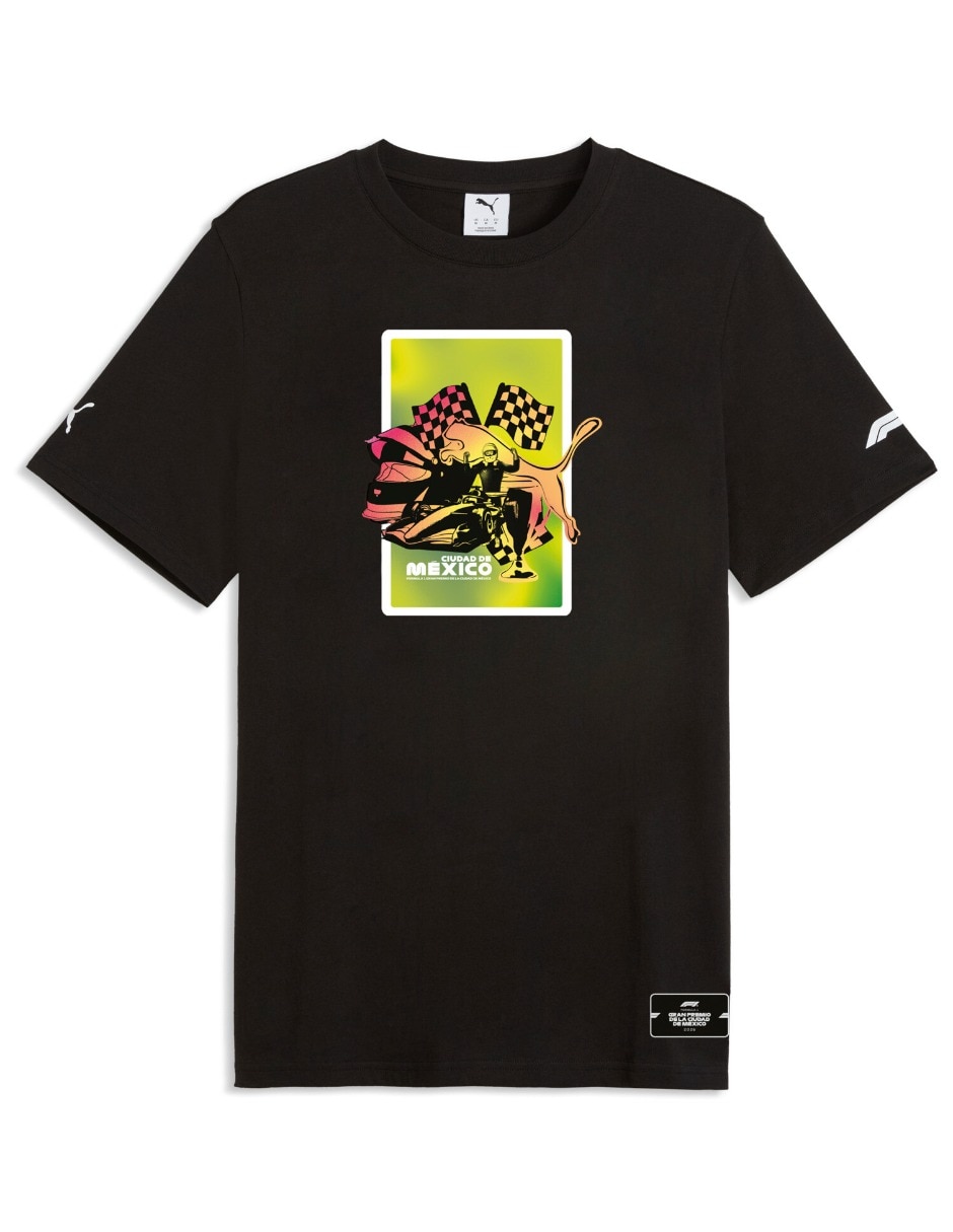 Playera F1 Mexico Race Pack Tee cuello redondo para hombre 5