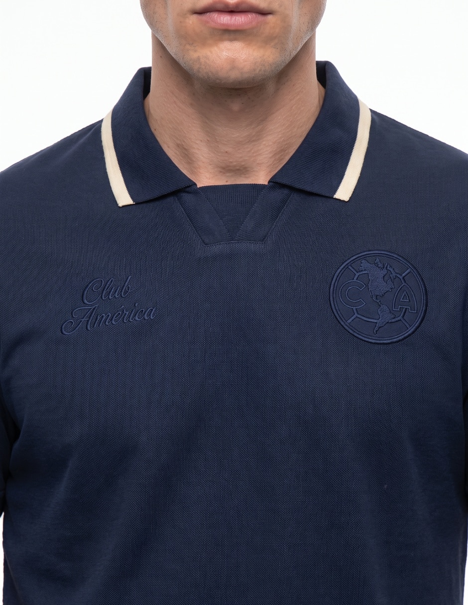 Playera cuello V para hombre 6